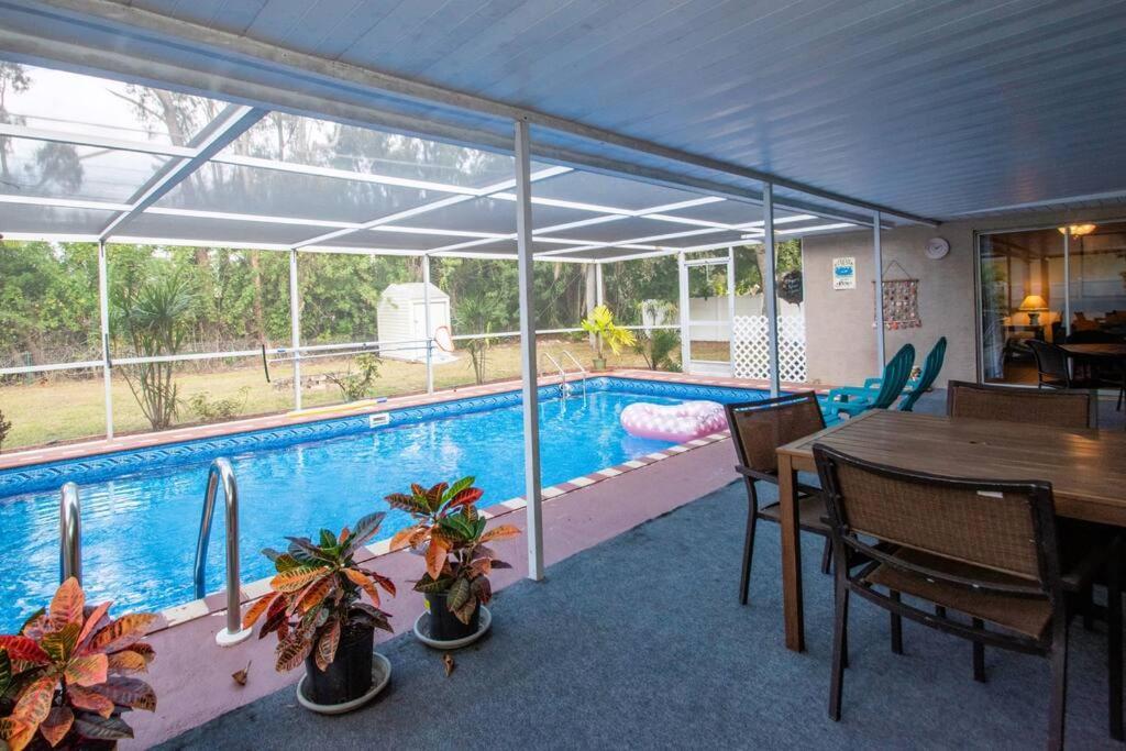 Private Home 3/2, Pool Spa, Next To Beach Pets Ok! Estero Exterior photo